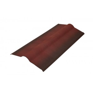 Конек Onduline "Черепица" красный, шт.